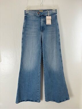 Mother High-Waist Wide Leg Women’s Jeans - Light Blue